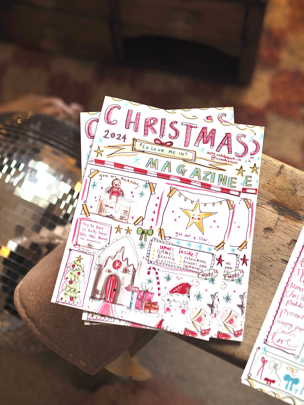 Christmas ‘Colour Me In’ Magazine