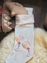 Load image into Gallery viewer, The ‘Cheers’ Velvet Stocking

