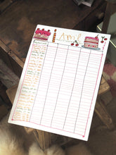 Load image into Gallery viewer, 2026 A3 Family Organiser
