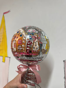 The Made by Leah Disco Tree Topper XL ‘Gingerbread Joy’