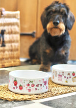 Load image into Gallery viewer, The Personalised Berries Dog Bowl

