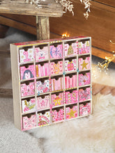 Load image into Gallery viewer, The PRE ORDER Hand Painted Christmas Wooden Advent Calendar
