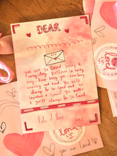 Load image into Gallery viewer, ‘Loved &amp; Made Of Magic’ Hand Decorated Envelope
