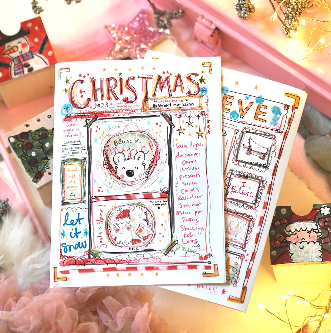 Christmas ‘Colour Me In’ Magazine