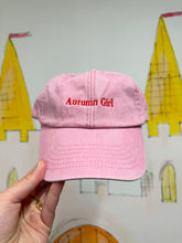 Load image into Gallery viewer, ‘Autumn Girl’ Embroidered Cap
