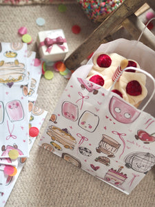 Cute Doodles Paper Gift Bag
