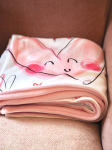 Luxury Hearts Blanket XL