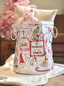 The Personalised Christmas Design Sack