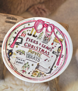 Personalised XL Luxury Christmas Movies Snack Plate