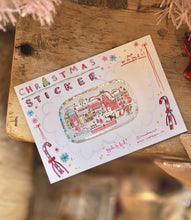 Load image into Gallery viewer, ‘The Christmas Village’ Cutie Christmas Sticker
