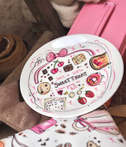 ‘A Little Sweet Treat Before Bed’ Plate