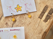 Load image into Gallery viewer, Scrumpy Star Earrings
