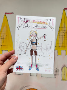 The London Marathon Bespoke Design