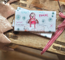 Load image into Gallery viewer, The Personalised Christmas Robin Chocolate Bar
