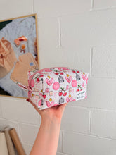 Load image into Gallery viewer, Ophi Studios x Made By Leah Collab Doodle Design Make Up Bag
