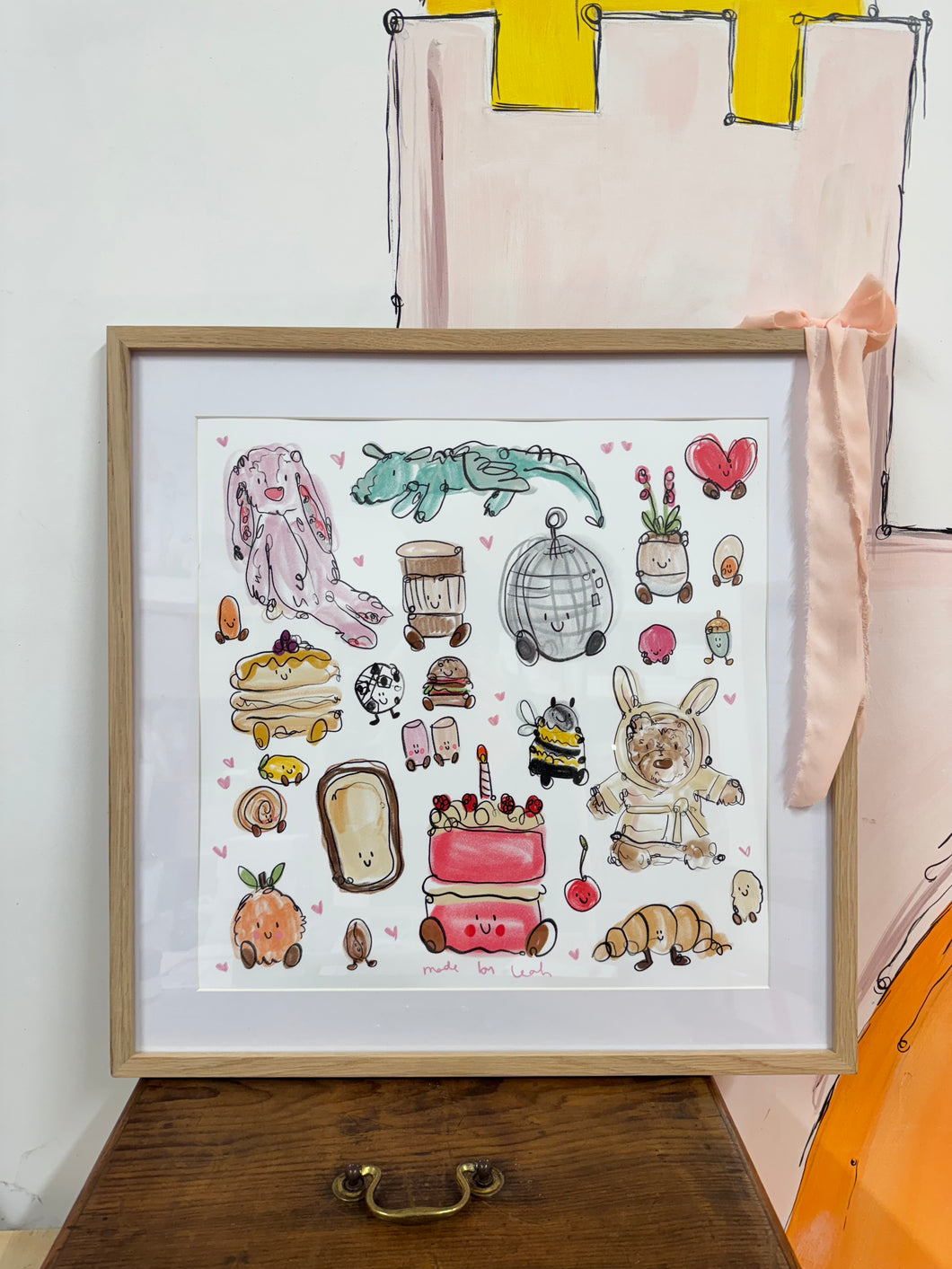 LIMITED EDITION jellycat era framed fine art print