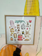 Load image into Gallery viewer, LIMITED EDITION jellycat era framed fine art print
