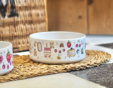 Load image into Gallery viewer, The Personalised Cute Doodles Dog Bowl
