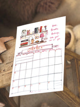Load image into Gallery viewer, 2026 A4 Quotes &amp; Made by Leah Doodles Calendar

