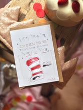 Load image into Gallery viewer, ‘Today You Are You’ Red Striped Hat Refreshed Design
