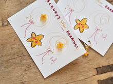 Load image into Gallery viewer, Scrumpy Star Earrings
