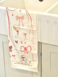 Girly Era Tea Towel