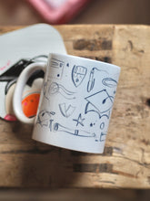Load image into Gallery viewer, The Blue Graduation Sketches Mug
