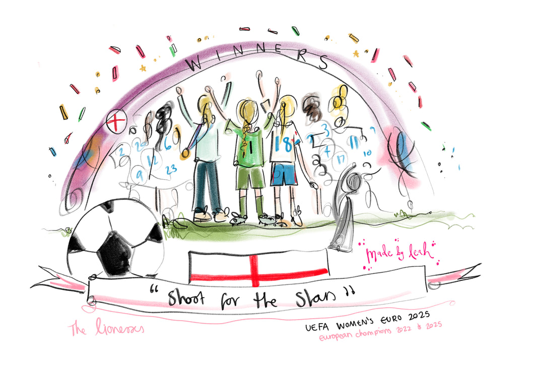 Lionesses “Winners” Print
