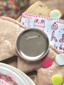 ‘It’s My Birthday!’ Cute Cake Badge