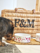 Load image into Gallery viewer, The Personalised Berries Dog Bowl
