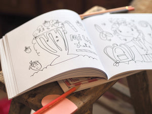 The Made By Leah ‘A Very Pink’ Peggy Colouring Book