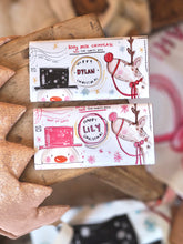 Load image into Gallery viewer, The Personalised 100g Pink Christmas Chocolate Bar

