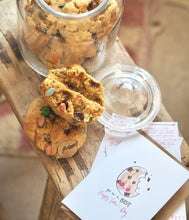 Load image into Gallery viewer, PRE ORDER The BIG DADDY Box Of 6 Luxury Made By Leah Cookies (&amp; Matching Cookie Card)

