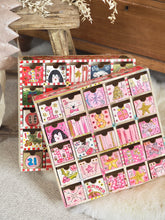 Load image into Gallery viewer, The PRE ORDER Hand Painted Christmas Wooden Advent Calendar
