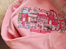 Load image into Gallery viewer, The Cutie Christmas Pink Village Sweater/Hoodie
