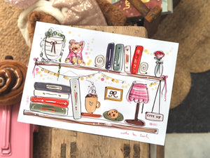 Cosy Book Shelf Design