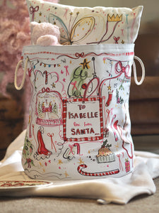 The Personalised Christmas Design Sack
