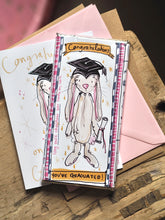 Load image into Gallery viewer, The Graduation Bunny 100g Chocolate Bar
