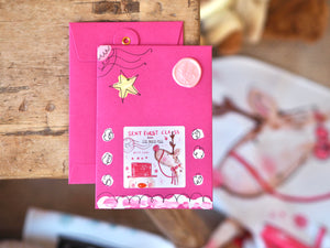 Personalised Pink Letter From Santa