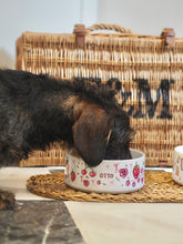 Load image into Gallery viewer, The Personalised Berries Dog Bowl
