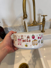 Load image into Gallery viewer, The Personalised Cute Doodles Dog Bowl
