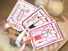 Load image into Gallery viewer, Personalised Red Christmas Gift Tag
