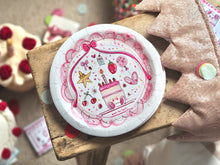 Load image into Gallery viewer, Made by Leah 8 Cute Paper Party Plates
