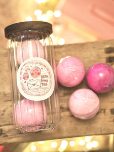 Trio Of Made By Leah Bath Bombs In A Glass Jar