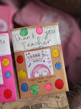 Load image into Gallery viewer, ‘Thank You For Making Me A Smartie’ Hand Painted Envelope
