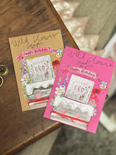 Load image into Gallery viewer, PERSONALISED Occassion Wild Flower Seeds Hand Painted Seed Envelope
