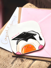 Load image into Gallery viewer, Graduation Egg Coaster
