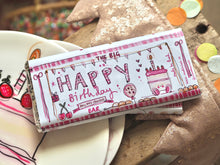 Load image into Gallery viewer, The BIG ‘Happy Birthday’ 200g Milk Chocolate Bar
