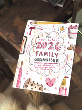 Load image into Gallery viewer, 2026 A3 Family Organiser
