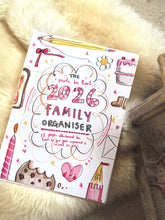 Load image into Gallery viewer, 2026 A3 Family Organiser
